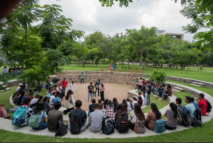 Ahmedabad University, Amrut Mody School of Management Campus Infrastructure photo 39